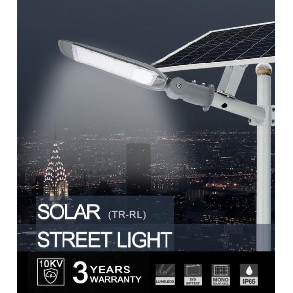 IP65 высокопроизводительное солнечное уличное освещение Все в одном солнечное дворовое освещение 2700K CCT