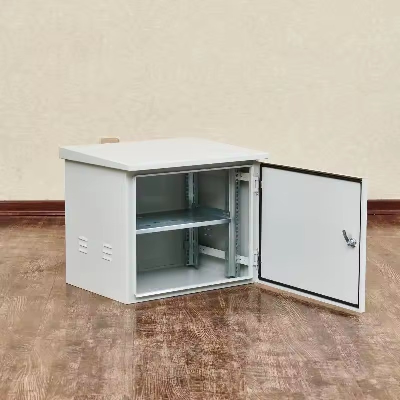 Private Mold Yes 4U-15U 19inch Outdoor Rainproof Cabinet Electric Control Cabinet Distribution Box