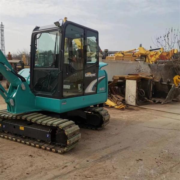 SK60-8  6 Ton Second Hand Kobelco Excavators Robust Performance