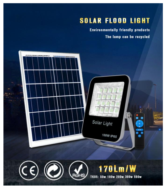 Рефлектор IP65 4200lm 50W гриля светов потока панели солнечных батарей CB 5H RoHS поручая