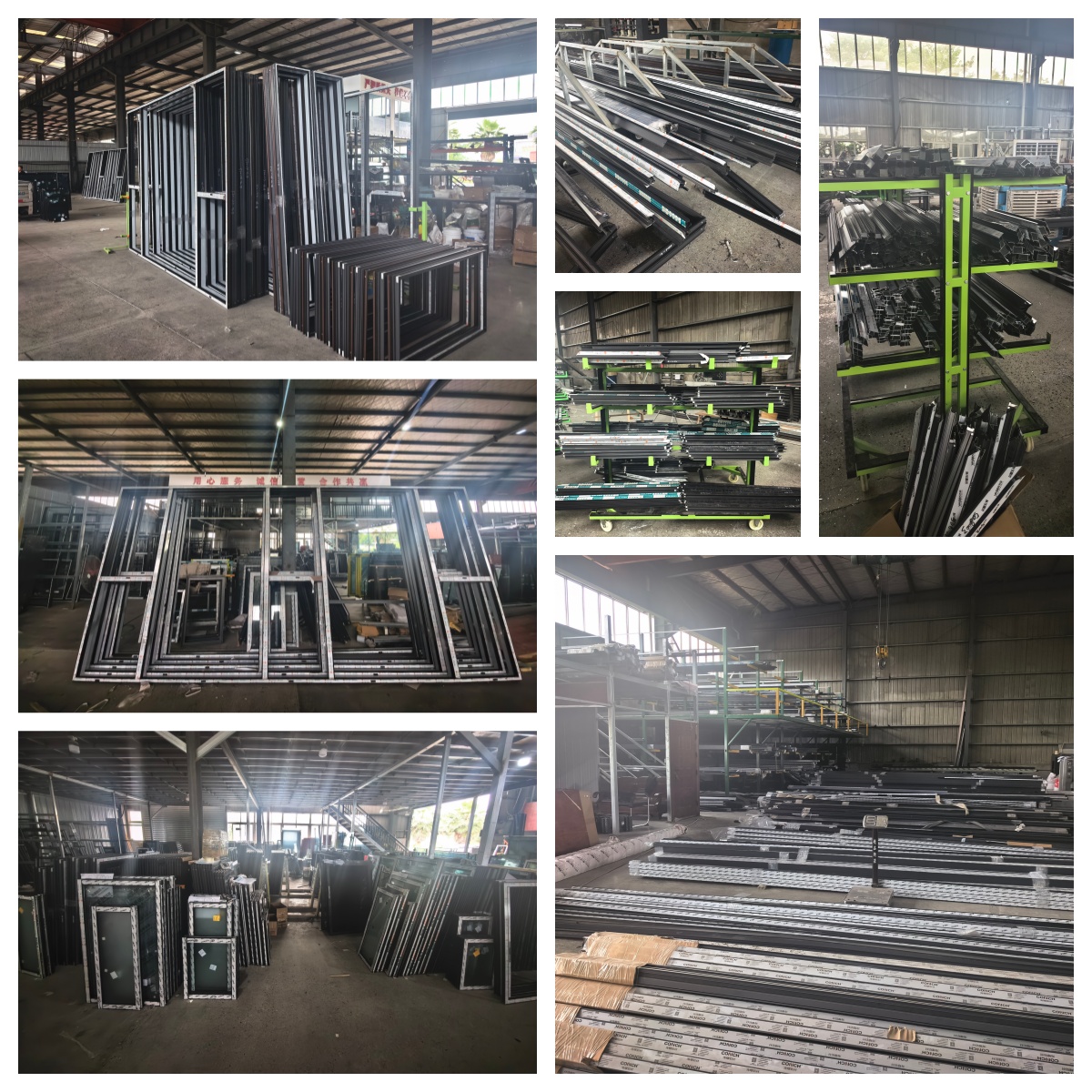 Modern Folding Double Glass Window Thermal Insulation Windproof Aluminum Alloy Frame Customized Size Kitchen Hotel Exterior Use