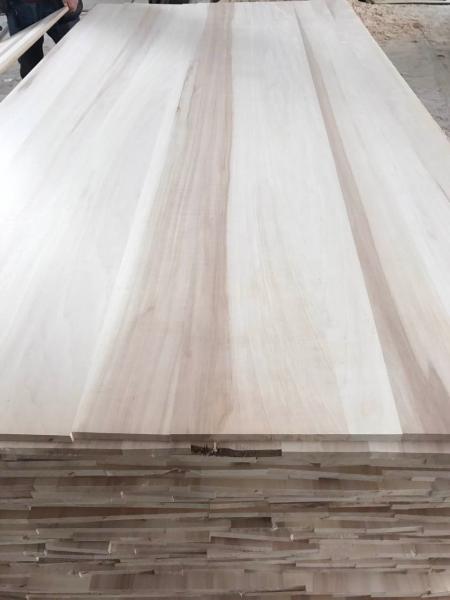 Serviço pós-venda E1/E0 Grade Edge Glue Poplar Solid Board for Modern Interior Hotel