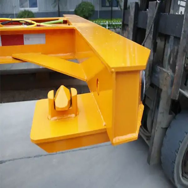 Durable Steel Dump Trailer Container Truck Tipper Tipping Dump Skeleton Semi Trailer
