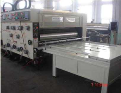High Precision Cardboard Printing Slotting Machine 70 Pieces / Min Semi - Automatic
