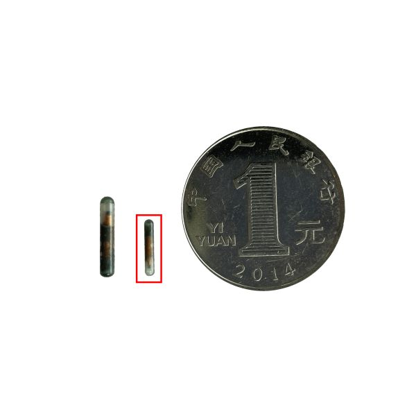 25°C To 50°C Temperature Range ISO 11784/5 FDX-B R/W Standard Animal ID Microchip For Control System