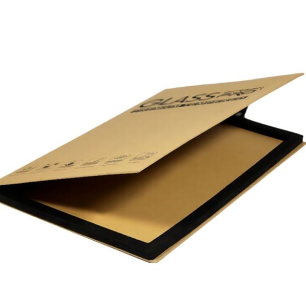 Customize Electronic Product Packaging Flat Tempered Film Kraft Paper Screen Protector Packaging Box