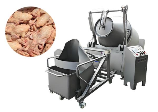 Hydraulically Commercial Beef Pork Poultry 2000L Meat Vacuum Tumbling Machine