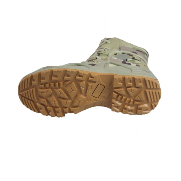 Army Boots Combat Style And Nylon Fabric Gusset For Extreme Environments SJ OEM Breathable Outdoor Shoes