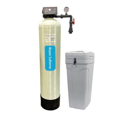 Home Salt Based Water Softener 1T/H Automatic Water Softening System