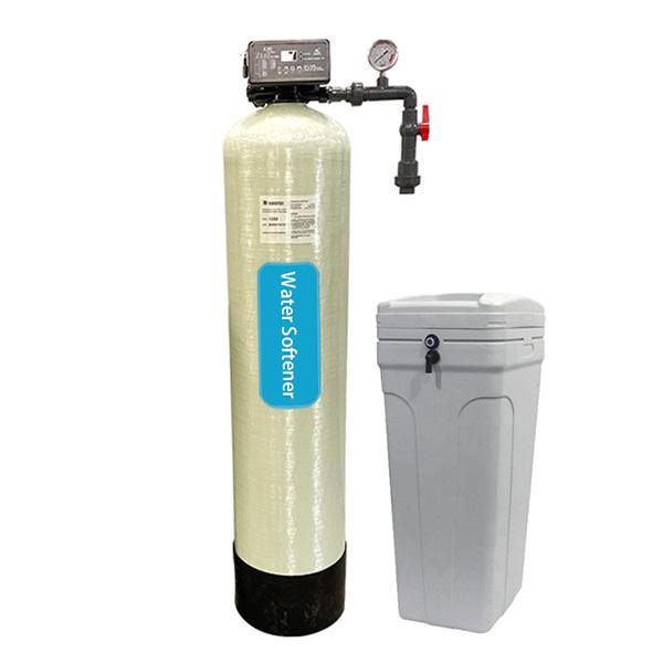 Home Salt Based Water Softener 1T/H Automatic Water Softening System