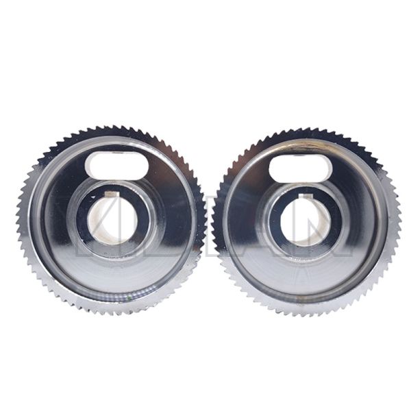 колесо подачи воодворкинга 140С35СХ50мм стальное для частей формовщика бортового планера 4