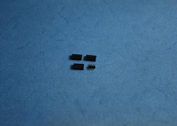 Single row 2.0mm pitch Dupont wire-to- board connector with gold-flash crimp terminals