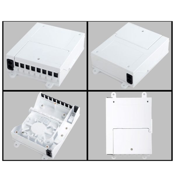 Коробка IP65 1.45kg прекращения оптического волокна аксессуаров оптического волокна FTTH крытая на открытом воздухе
