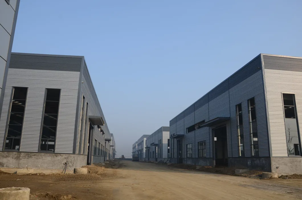 Prefabricated Light Steel Structure Construction Shed Industrial Metal Garage
