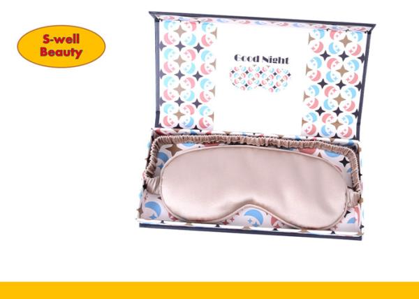 Factory direct supply 100% mullerry 22MM  luxury silk sleep travel eye mask with gift boxes