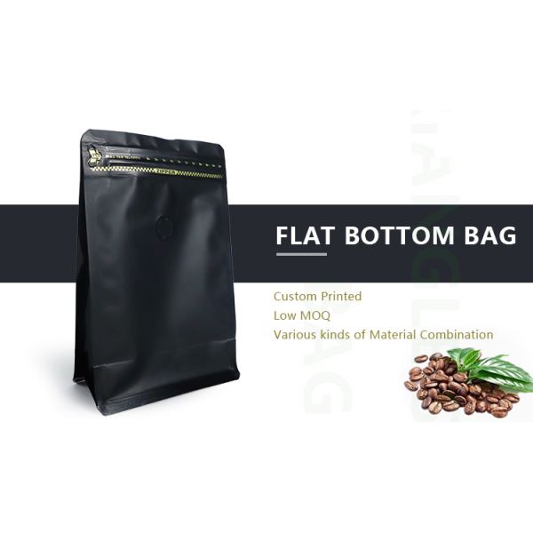 Factory Direct Sales Good Quality Beans With Valve Bulk Coffee Stand up Pouches Bags Plastic Packaging Custom Coffee Bags