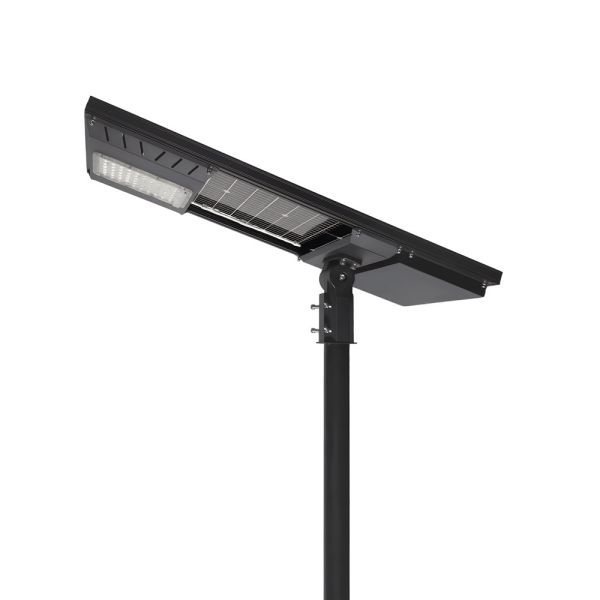 35W All In One Solar Street Light With LiFePo4 Lithium Battery 160-190lm/W