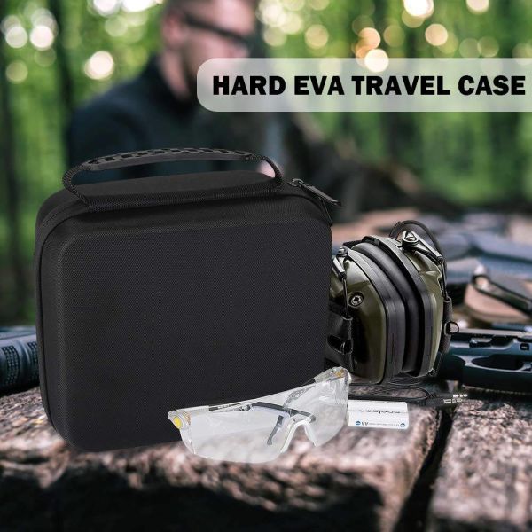 Oxford Velvet EVA Howard Leight Impact Sport Case Dirt resistant