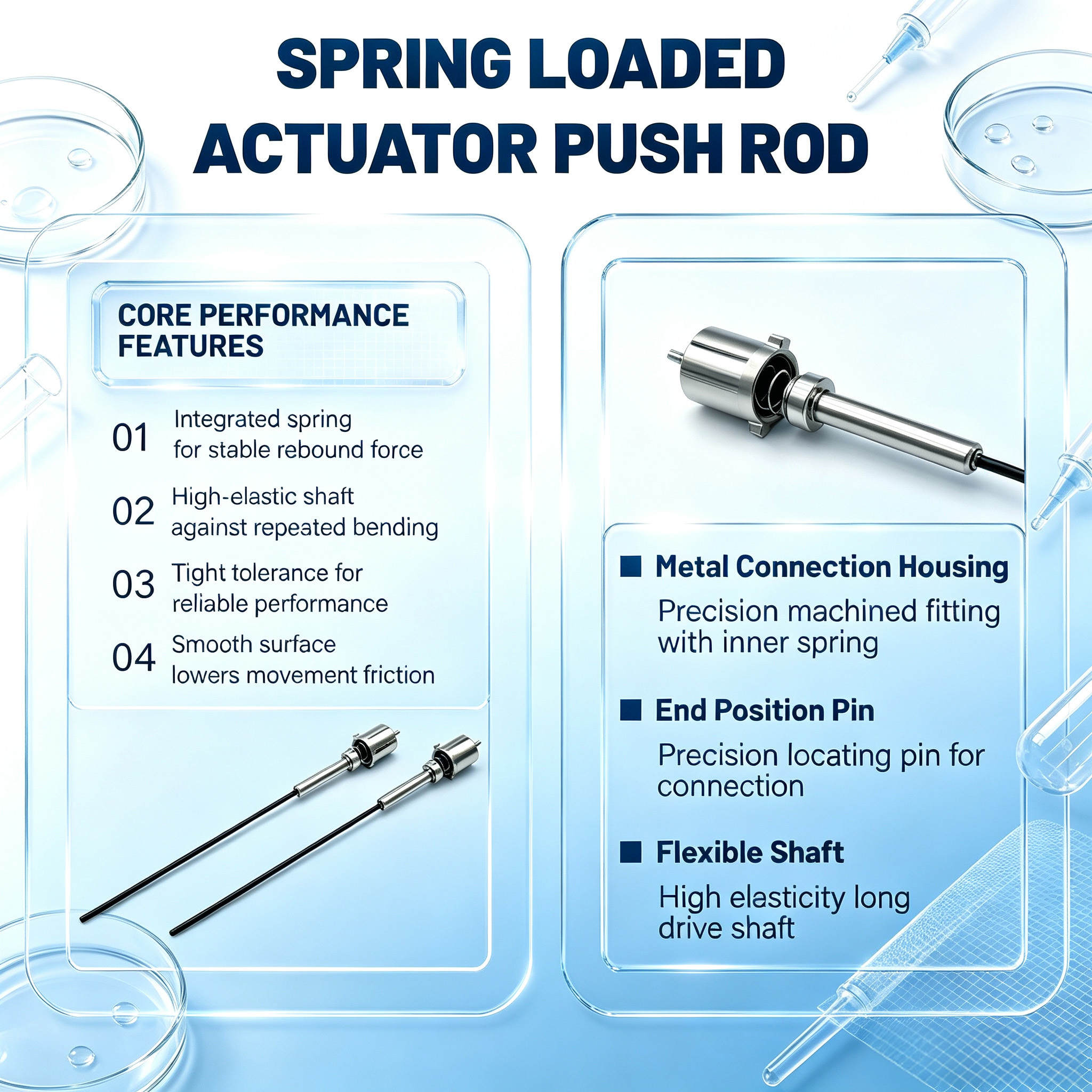Customized IVD Sampling Probe for Automated Biochemical Analyzers