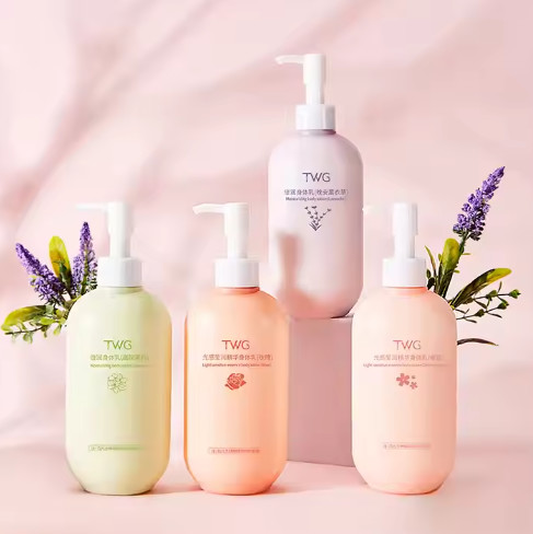 Private Label Custom Moisturizing Body Lotion Soothing Brightening Smoothing Skin Care Niacinamide Whitening Body Lotion
