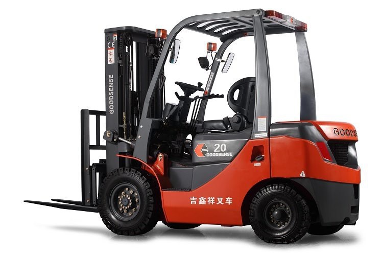 2 Ton Diesel Forklift Goodsense Environment Friendliness Long Wheelbase Design Diesel Counterbalance