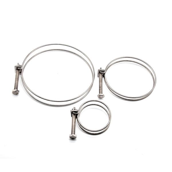 Rugged Stainless Steel T Bolt Clamps For 1/2 Inch Diameter stainless hose clamps