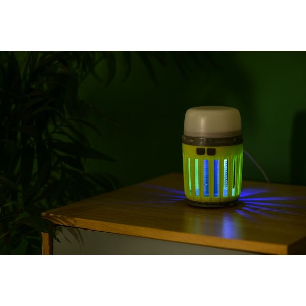 267g IPX4 Waterproof Camping Night Light UV Bug Zapper Rechargeable Mosquito Lamp