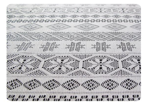 Retail cheap fabric polyester geometric lace AZO free garment material (CY-CT8519)