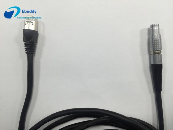 40 Inches 10 Pin Rj45 Cable , 10 Pin Ethernet Cable For Arri Alexa Mini Camera