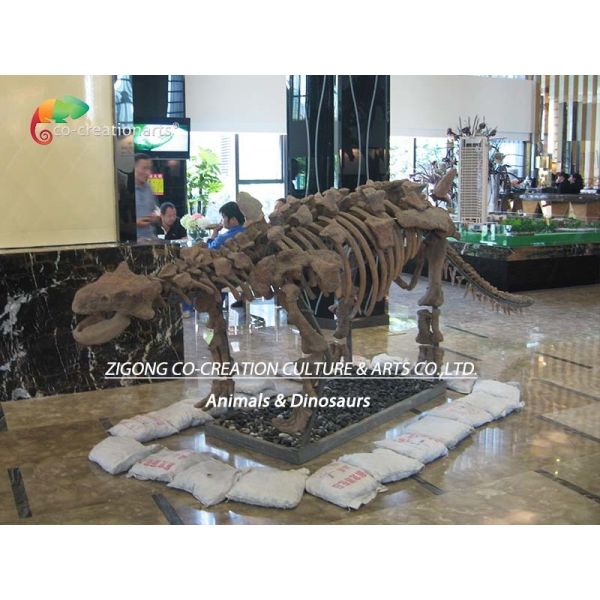 Реплика в натуральную величину Sunproof динозавра украшения парка каркасная