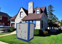 Le réfrigérant résidentiel de la pompe à chaleur de source de froid et de chaleur 380V R32 rencontre moins 45 les degrés 5p 19KW