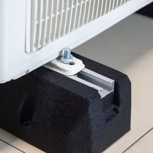 Eco-Friendly Recyclable Rubber Mounting Feet - Durable 400*180mm Fix It Foot for HVAC Systems