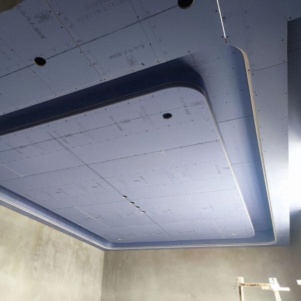 6.5/9.5/12.5/15mm Thickness Moisture Proof Gypsum Board / Square Edge Plasterboard