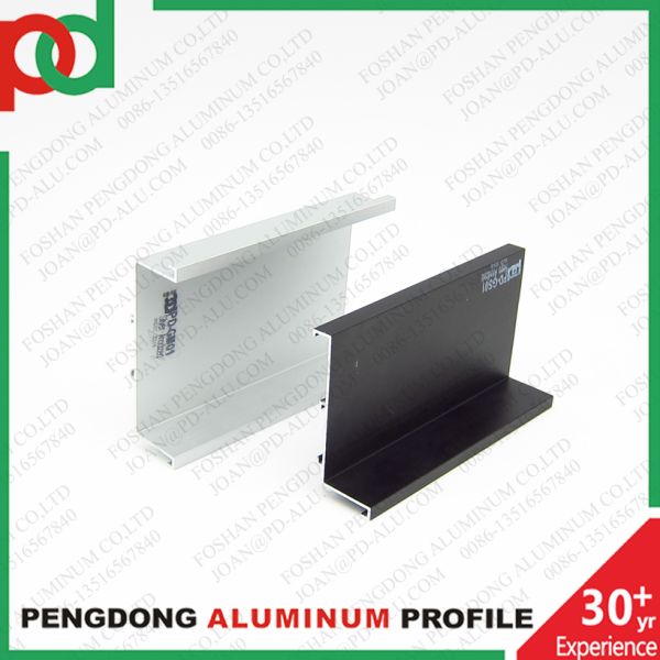 Customizable Extrusion Technology Manufacture Aluminium Profiles For Glass Door Kitchen Cabinet Wardrobe MDF Melamine