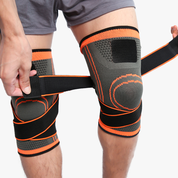 Neoprene OEM Sports Protection Equipment Adjustable Knee Compression Sleeve