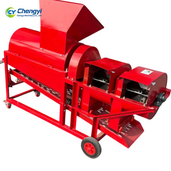 High Efficiency Chestnut Sheller 220v Nut Peeling Separator Multi Crop Processing