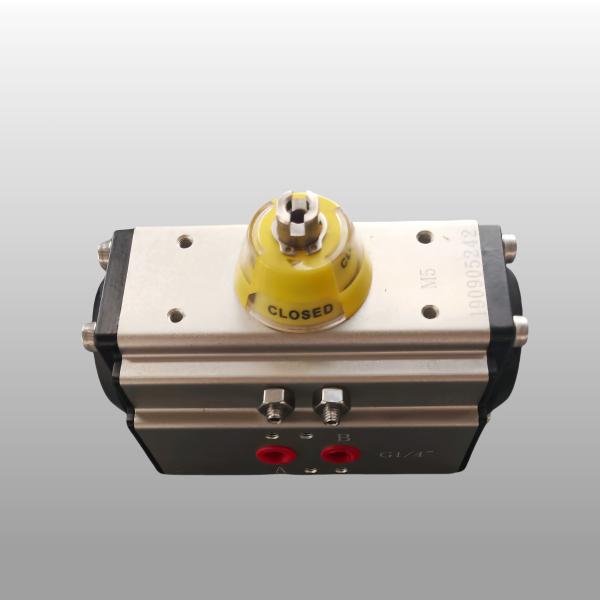 Single Acting Spring Return Pneumatic Actuator Industrial Rotary Actuator Customized