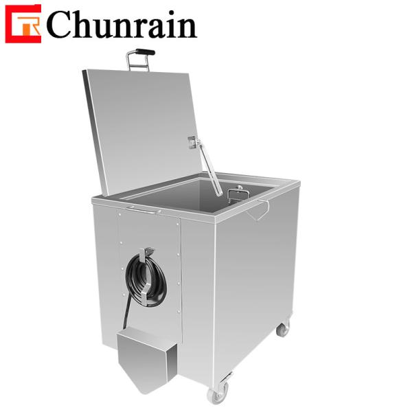 CR-218 2500W 218L Ultrasonic Washing Digital Industrial Heated Stainless Steel Soaking Cleaning Equipment In Kitchen