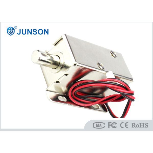 Замок соленоида ДК 12/24В электрический, электромагнитный Кейлесс вход запирает ход 8мм