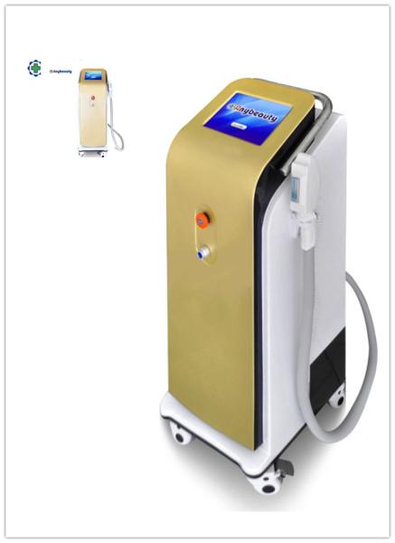 Gold / White Super Hair Removal Machine Sh-7 With One 15 * 60mm2 Handle
