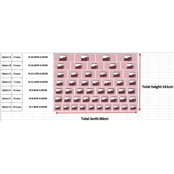 Euro Standard 49 Inch Full Touch Screen  Vending Machine Credit Card and Token Payment System for Beauty Products