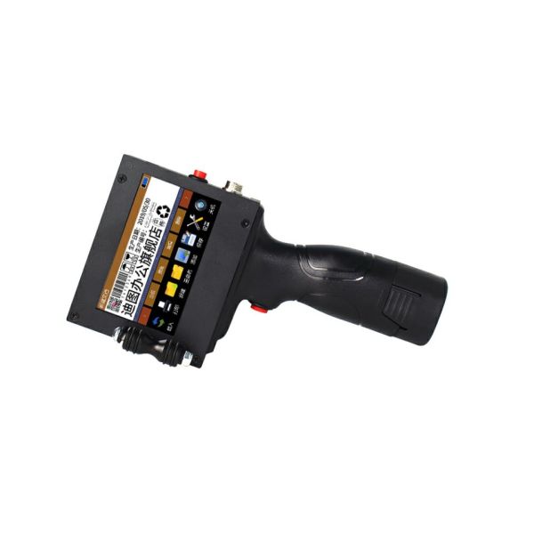 Single Color Fast Dry Ink Hand Held Inkjet Printer for Roll-to-Roll Printing 240*120*97mm