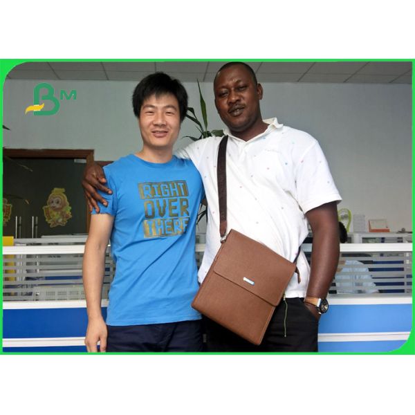 Negro/verde/tinta segura impermeable 60g del papel rojo de categoría alimenticia para la paja