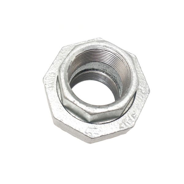 330 Galvanized Malleable Iron Unions , Malleable Iron Pipe Fittings Parts