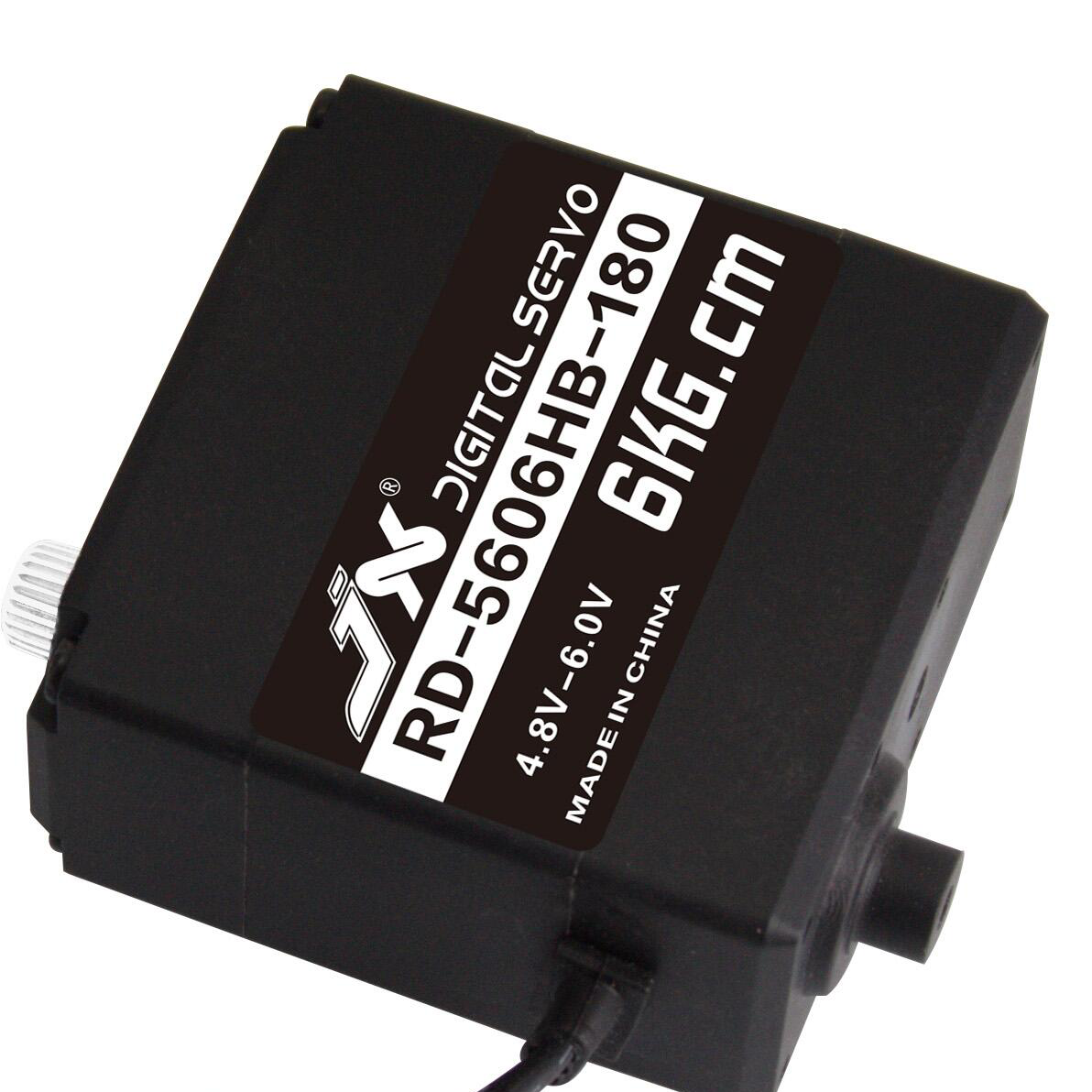NEW JX RD-5606HB-180 6kg.cm 180/300 Degree High Quality Core Motor Digital Plastic Gear High Performance Robot Servo RC Car Boat