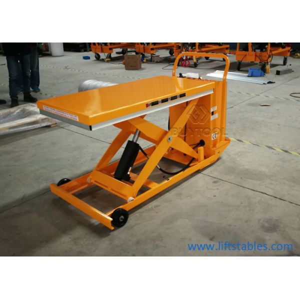 portátil 800w pequenos Scissor o elevador Jack Mobile Hydraulic Platform 916x610mm