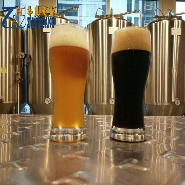 Cerveza industrial del refrigerador del mosto que elabora el equipo, equipo de fabricación de la cerveza de los 0.4μM