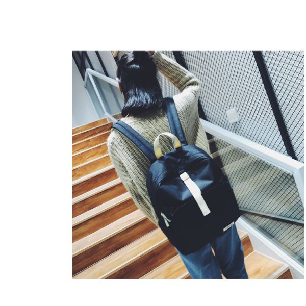 Waterproof Backpack College Students Canvas Bag For Men and Women Fashion Travel Bag