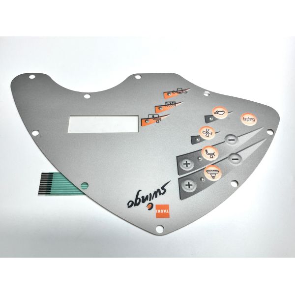 7 Way 0.1Pitch Single Row Crimp Housing Push Button Membrane Switch Для регулировщика температуры