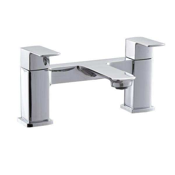 2 Grifos de agua de baño / Baños y duchas de latón moderno